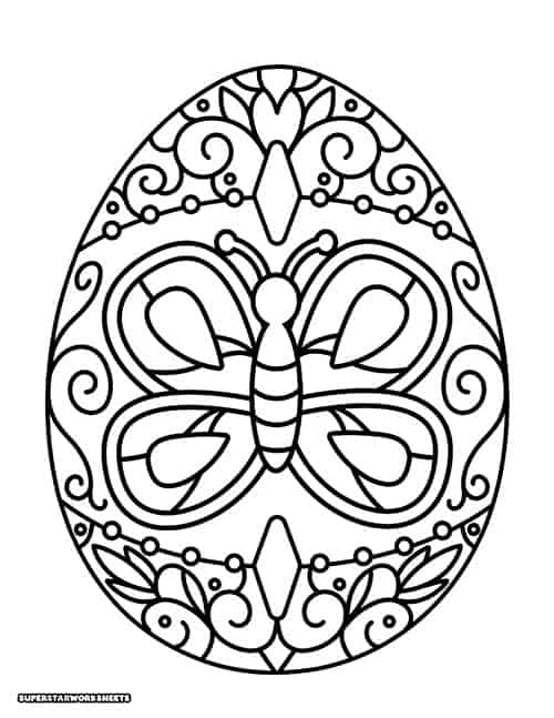 Butterfly Coloring Pages Superstar Worksheets