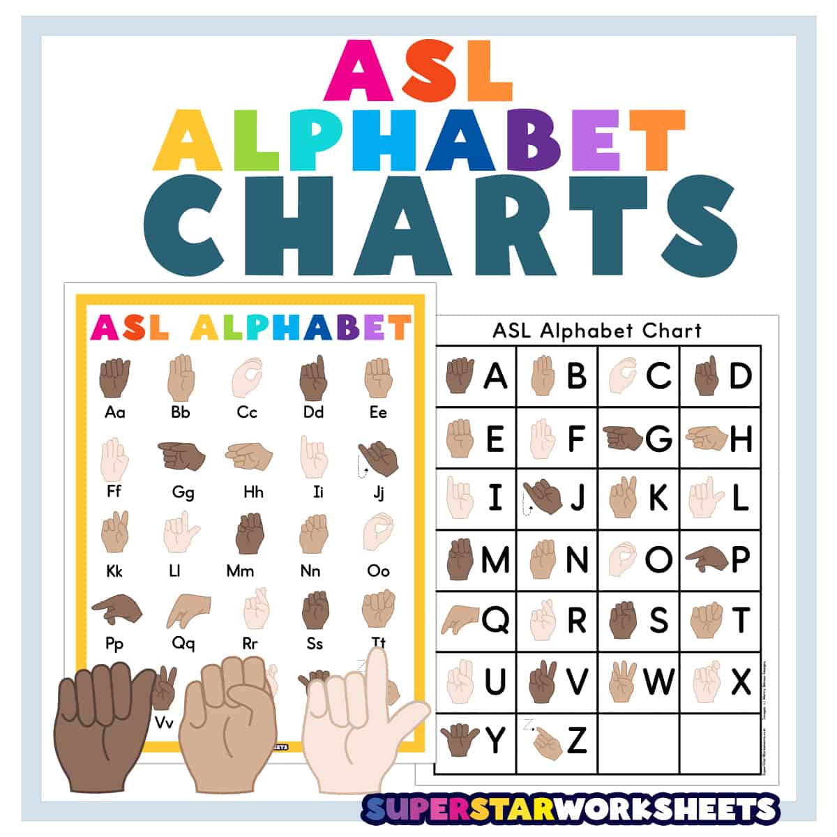 Comprehensive ASL Alphabet Chart Master Sign Language Handshapes Today