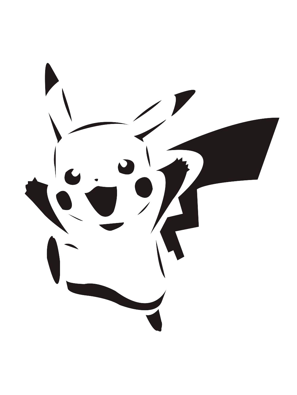 Pikachu Stencils