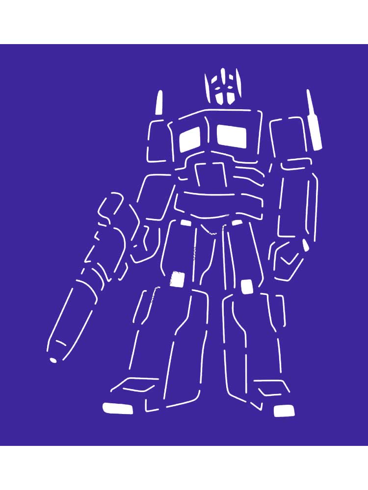 Optimus Prime Pumpkin Stencil Optimus Prime Pumpkin Stencil