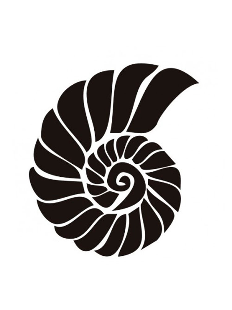 Seashell Stencils Printable Seashell Stencils Printable