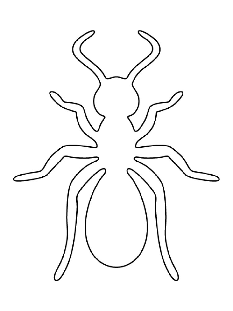 Free printable Ant stencils and templates Free printable Ant stencils and templates