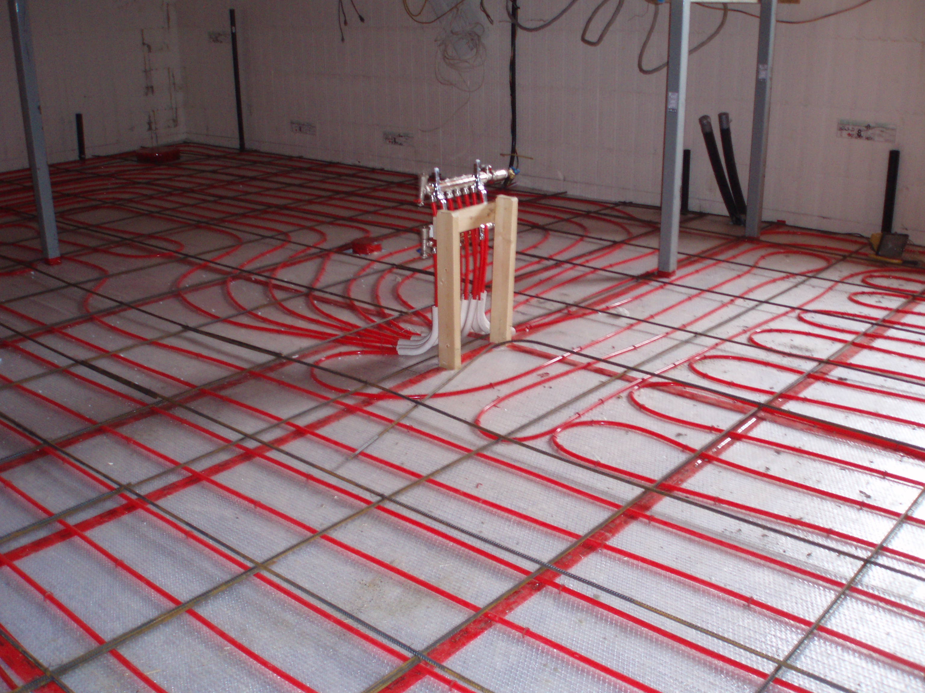 Installing In Floor Heating In Concrete