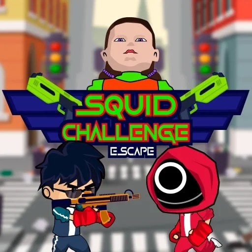 Squid Challenge Escape 🕹️ Play Free Online Game