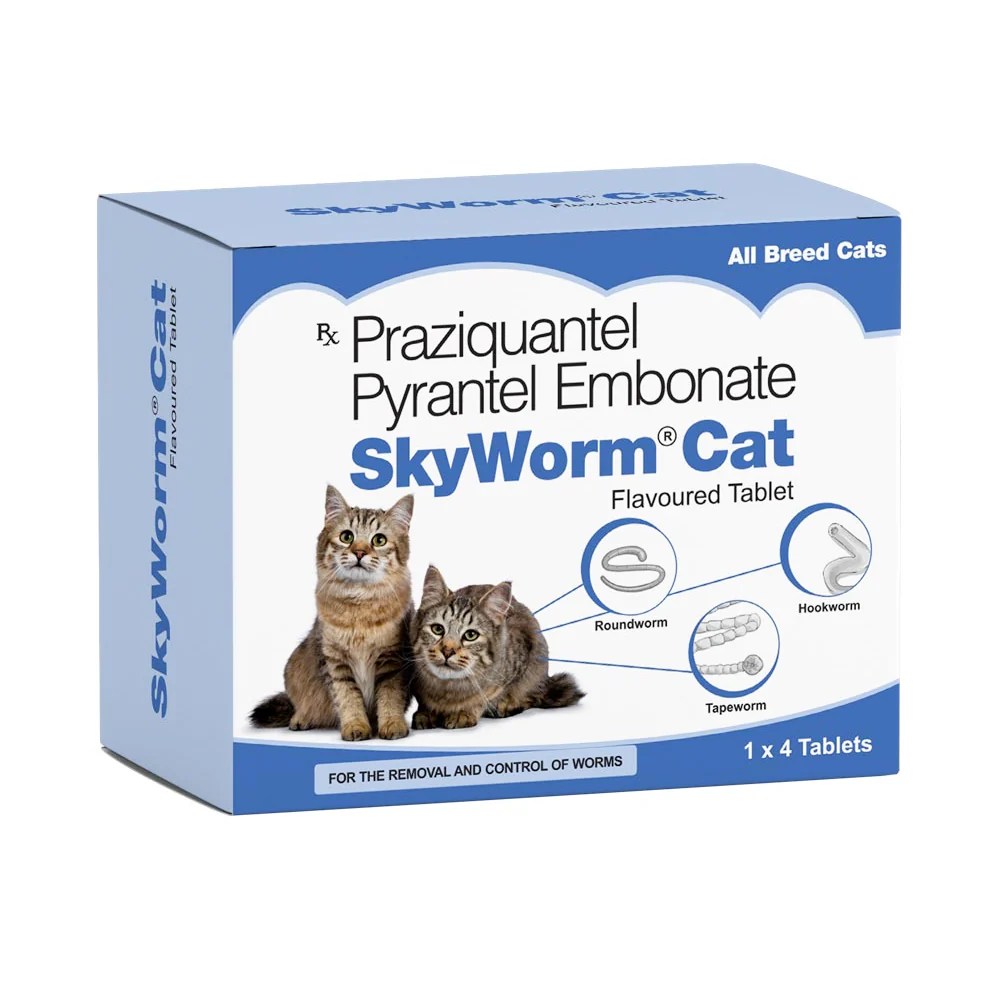 Buy SkyEC Skyworm Cat Deworming Tablet Online in India Supertails