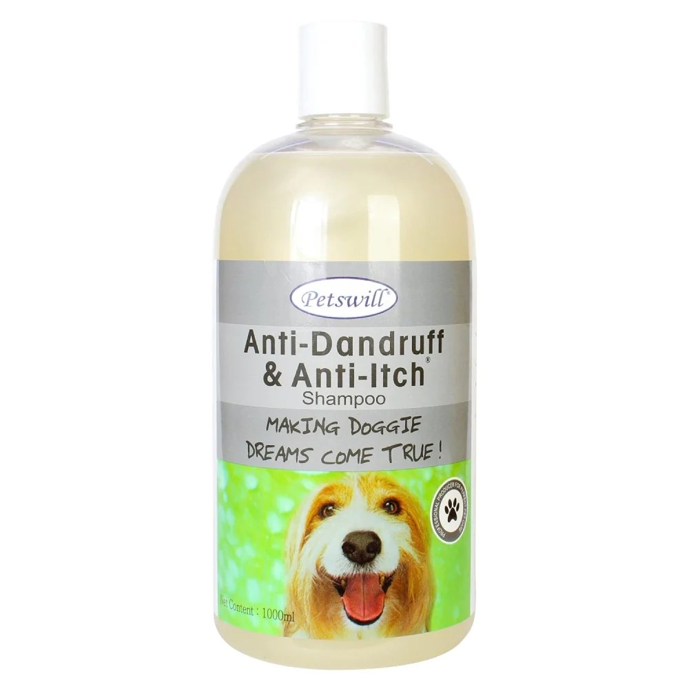 Petswill Anit Dandruff &amp; Anti Itch Shampoo for Dogs and Cats Supertails