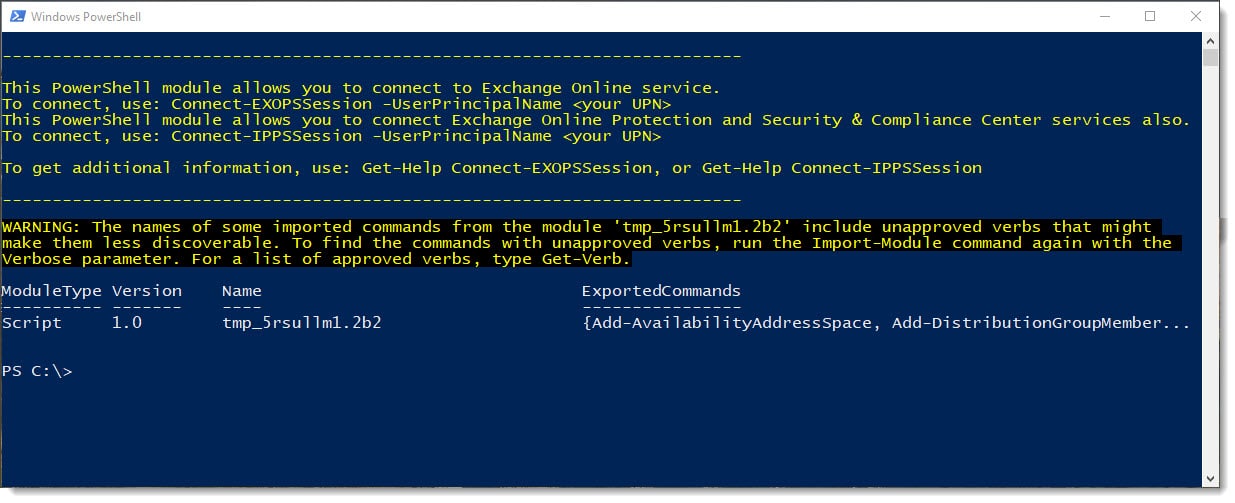 Easily Connect to Exchange Online with PowerShell