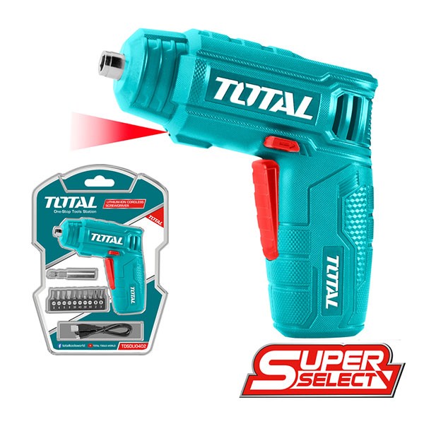 TOTAL 4v Power Screwdriver Set Super Tools Bangladesh