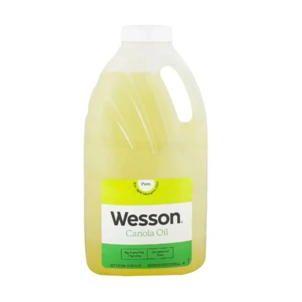 Wesson Canola Oil, Aceite de Canola, 1.25 GAL (4.73 L) Superunico