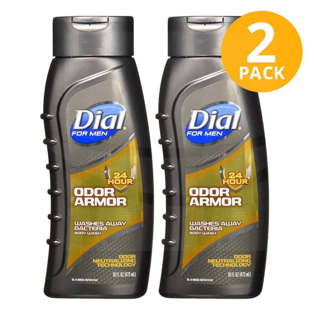 Dial for Men Body Wash, Odor Armor, 16 OZ (Pack de 2) Superunico El