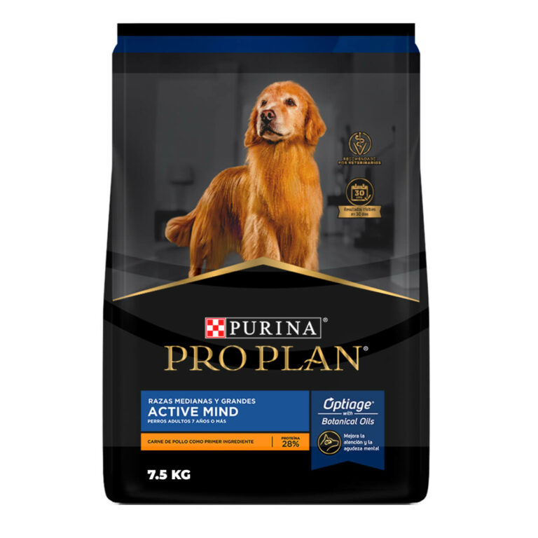 Purina Pro Plan Adult Active Mind Optiage, Pollo, 7.5 kg Superunico