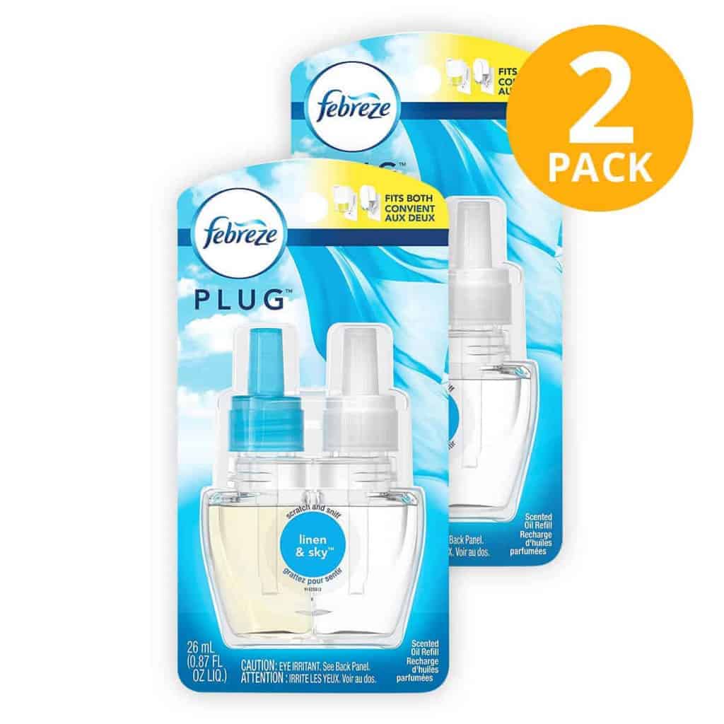 Febreze Plug Linen & Sky, Refill (Pack de 2) Superunico El