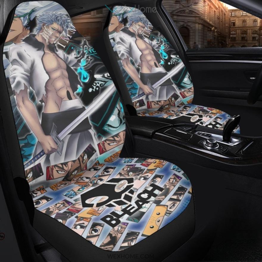 Grimmjow Bleach Anime Custom Car Seat Covers Oralie Shop