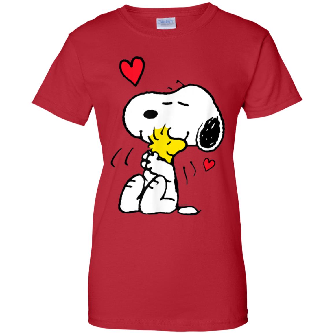 Peanuts Valentine Lots of Love Tshirt EmprintsTOP