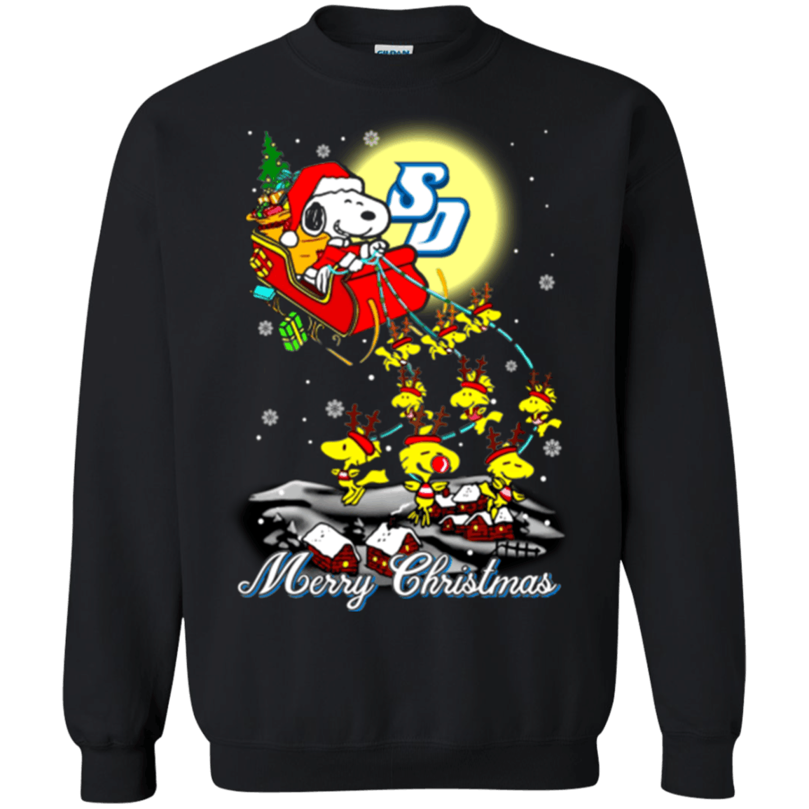 Fabulous San Diego Toreros Ugly Christmas Sweaters Santa Claus With