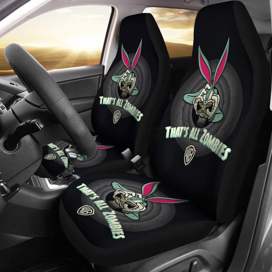 Bugs Bunny Car Seat Covers Looney Tunes Cartoon EmprintsTOP