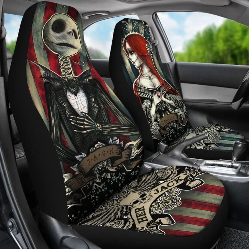 3TNNTM Nightmare Before Christmas Car Seat Covers EmprintsTOP