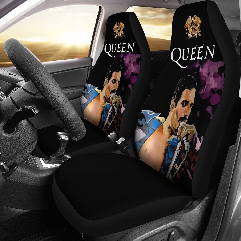 Freddie Mercury Queen Car Seat Covers Doodledong Shop