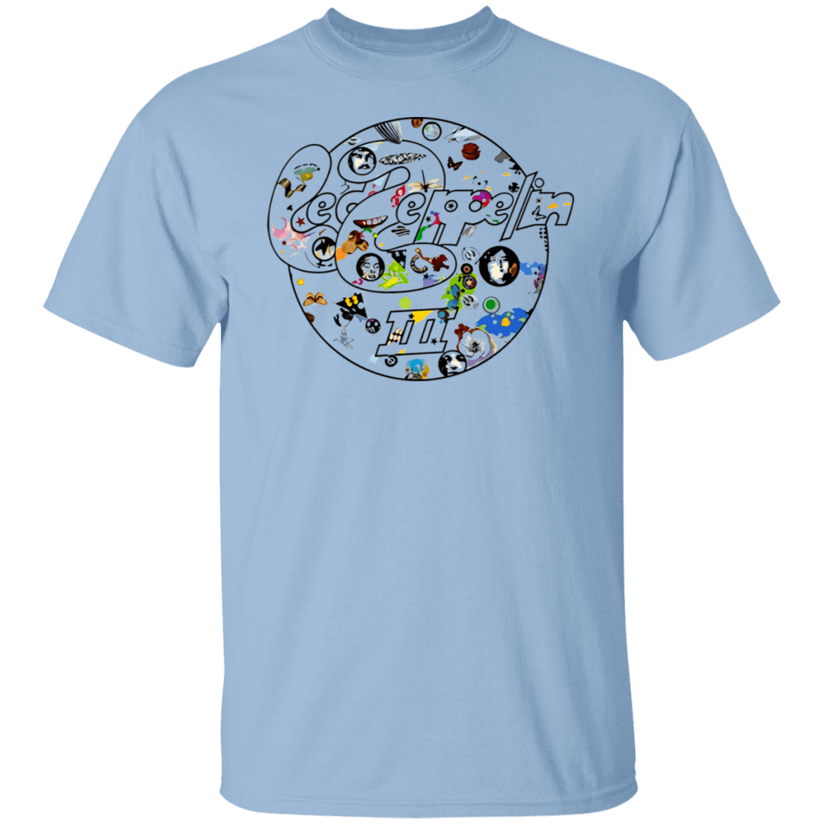 Led Zeppelin Iii Circle Summer Fashion TShirt Redditprint NDP Store