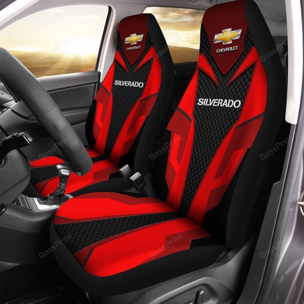 CHEVROLET SILVERADO CAR SEAT COVERS VER 31 (SET OF 2) Fashionspicex Shop