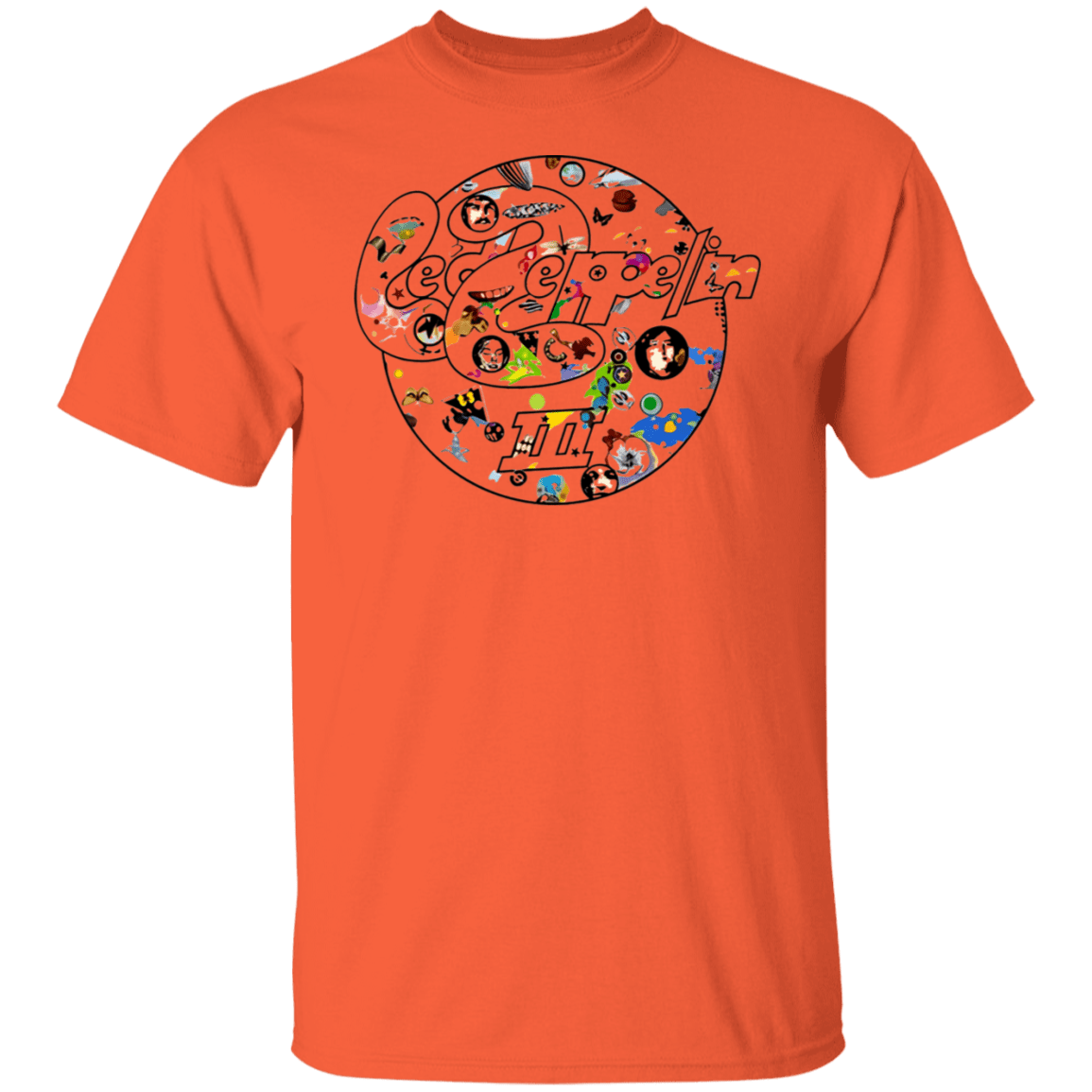 Led Zeppelin Iii Circle Summer Fashion TShirt Redditprint NDP Store