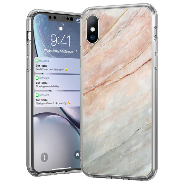 Marble Stone Texture Iphone Case ReadingLLC