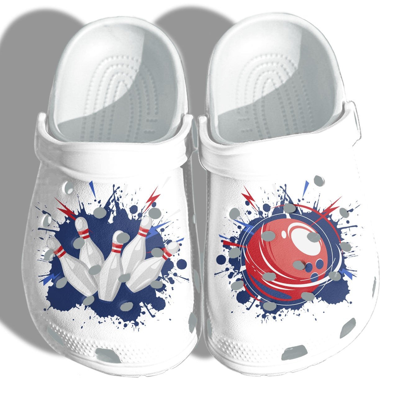 Bowling Custom Shoes Funny Bowling Strike Ball Crocss Clogs Gifts