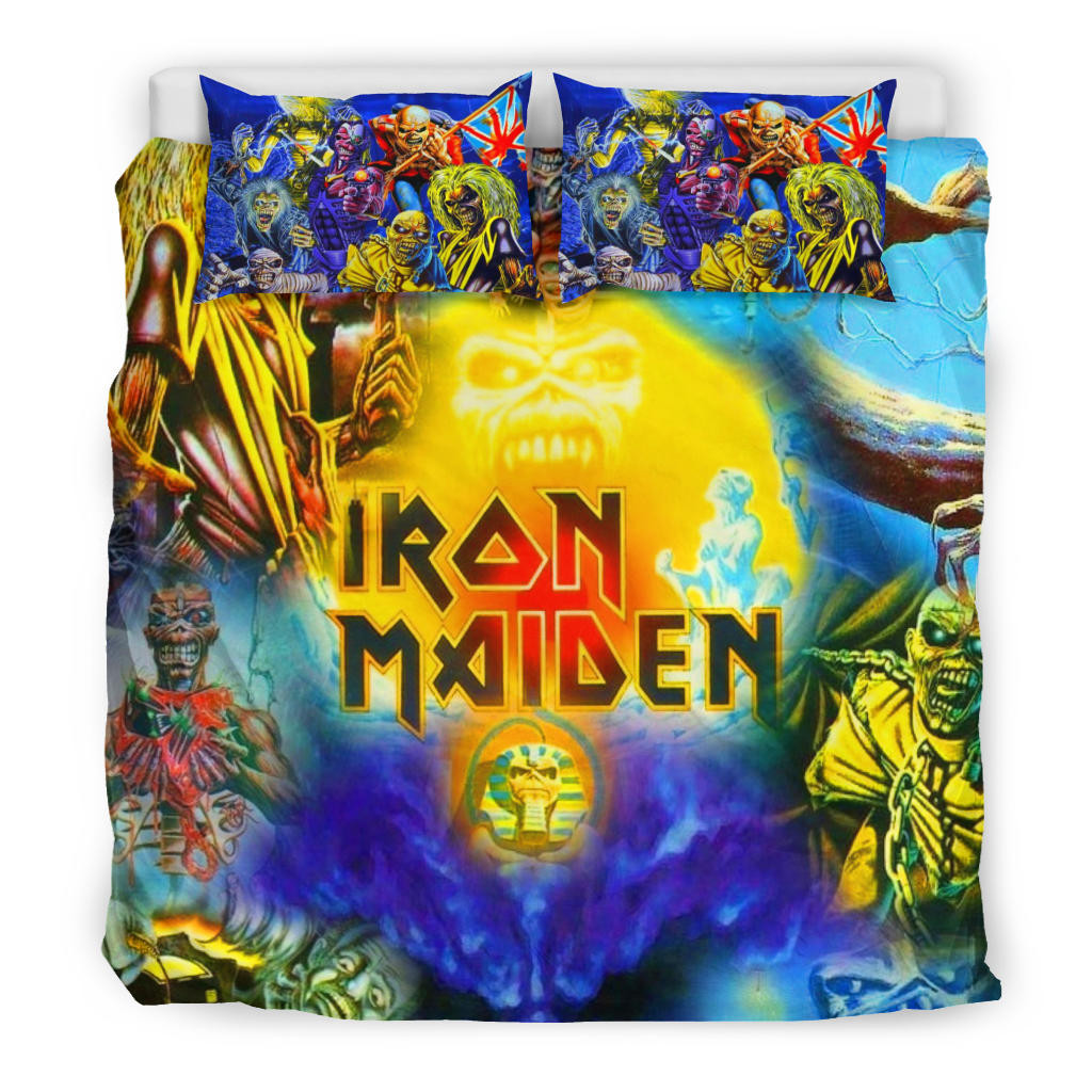 Iron Maiden Music Band 3 Bedding Set, Iron Maiden Music Band Duvet
