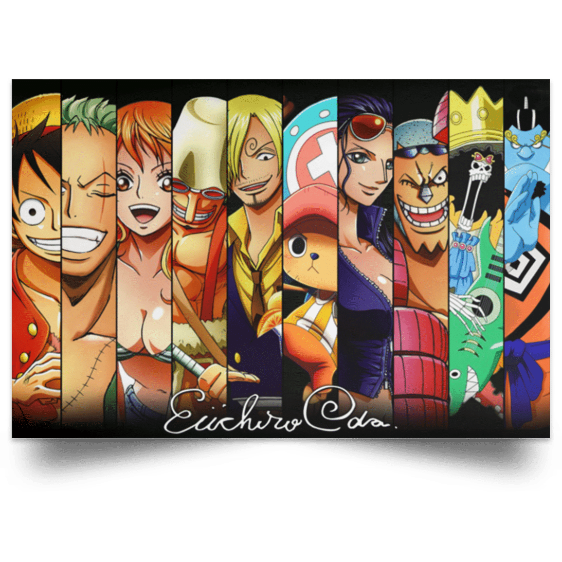 ONE PIECE THE STRAW HAT CREW POSTER GG Poster Art Design