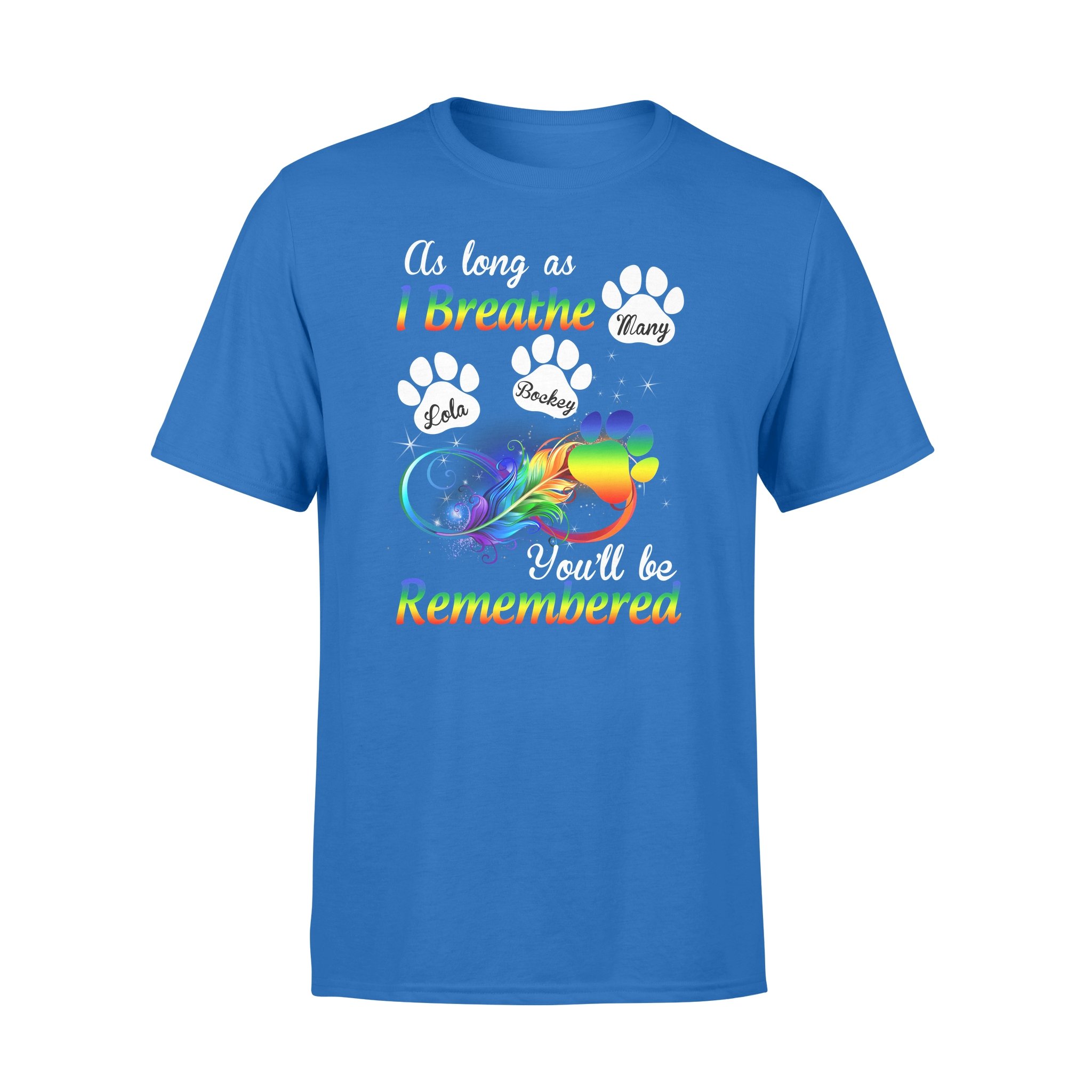 Custom personalized cat memorial T Shirts Pet remembrance tee gifts for