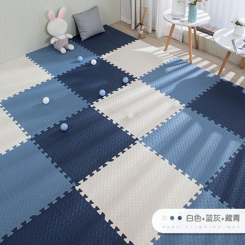 Baby Puzzle Mat Play Mat Kids Interlocking Exercise Tiles Rugs Floor