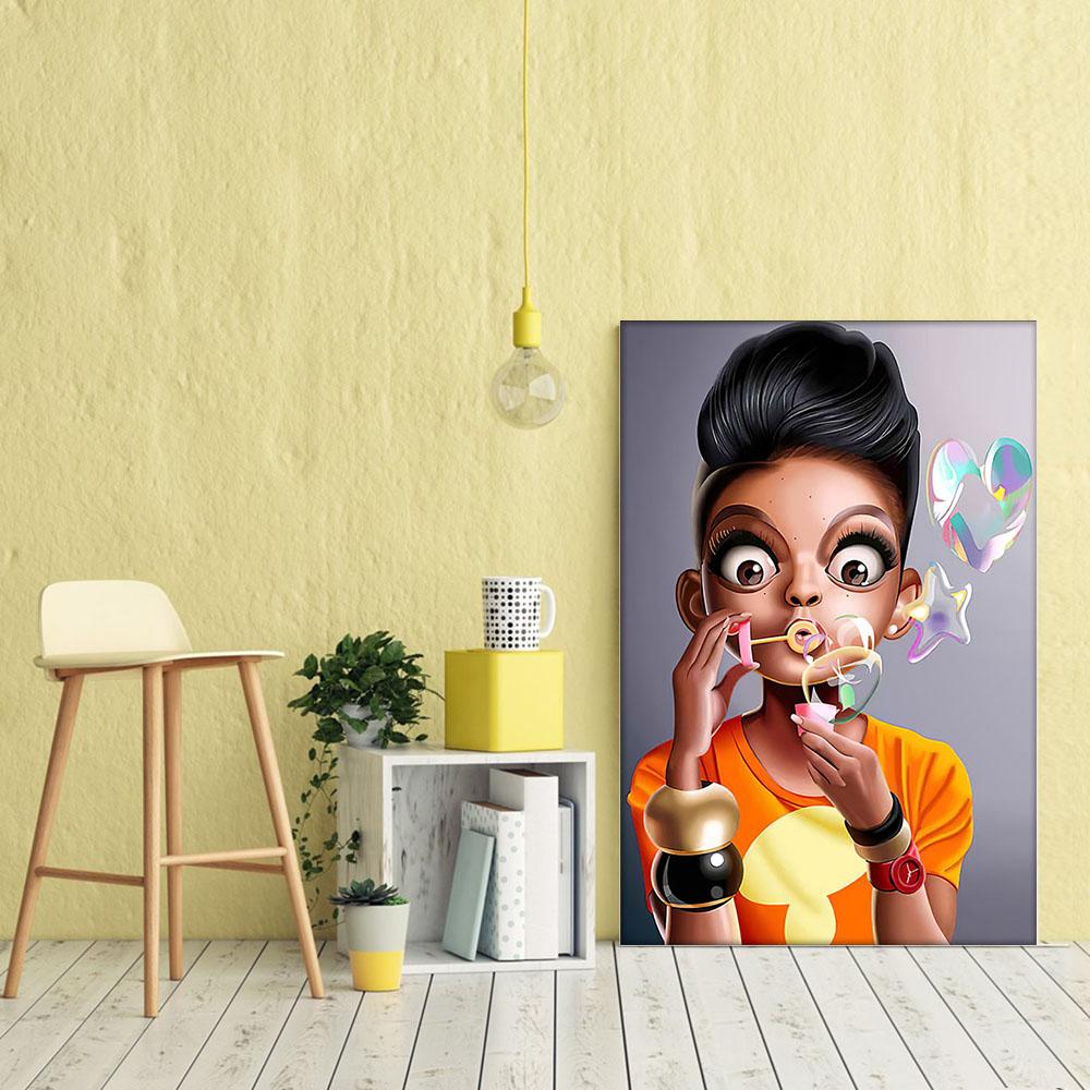 Modern African Best Canvas Prints Perfect Afrocentric Poster Print