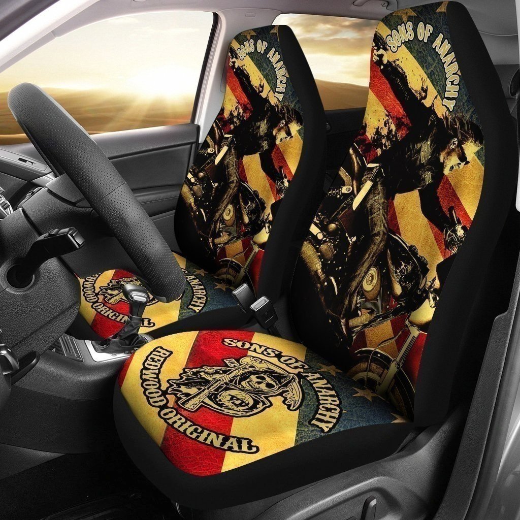 Redwood Original Sons Of Anarchy Car Seat Covers For Fan Oralie Shop