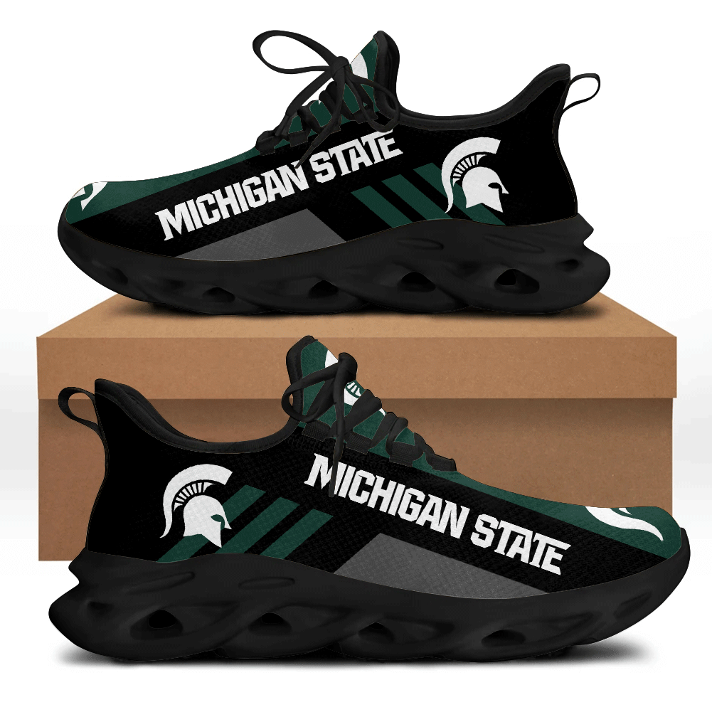 Michigan State Running Shoes Teepoem Ltd