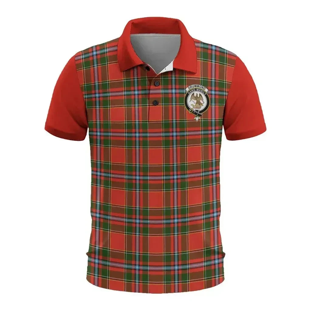 Tartan Polo, Drummond Plaid Mens Polo Shirt Vergors Store