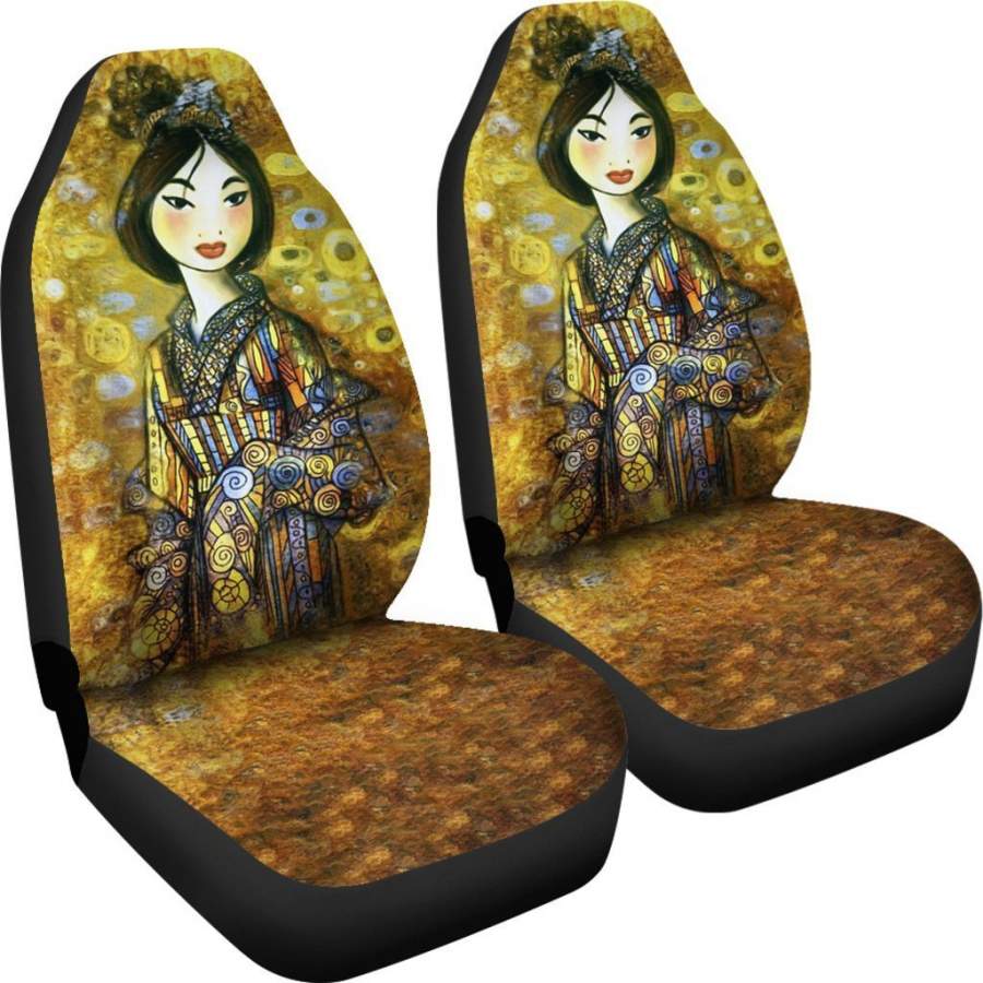 Mulan Girl Car Seat Covers Fit Fit Apparel