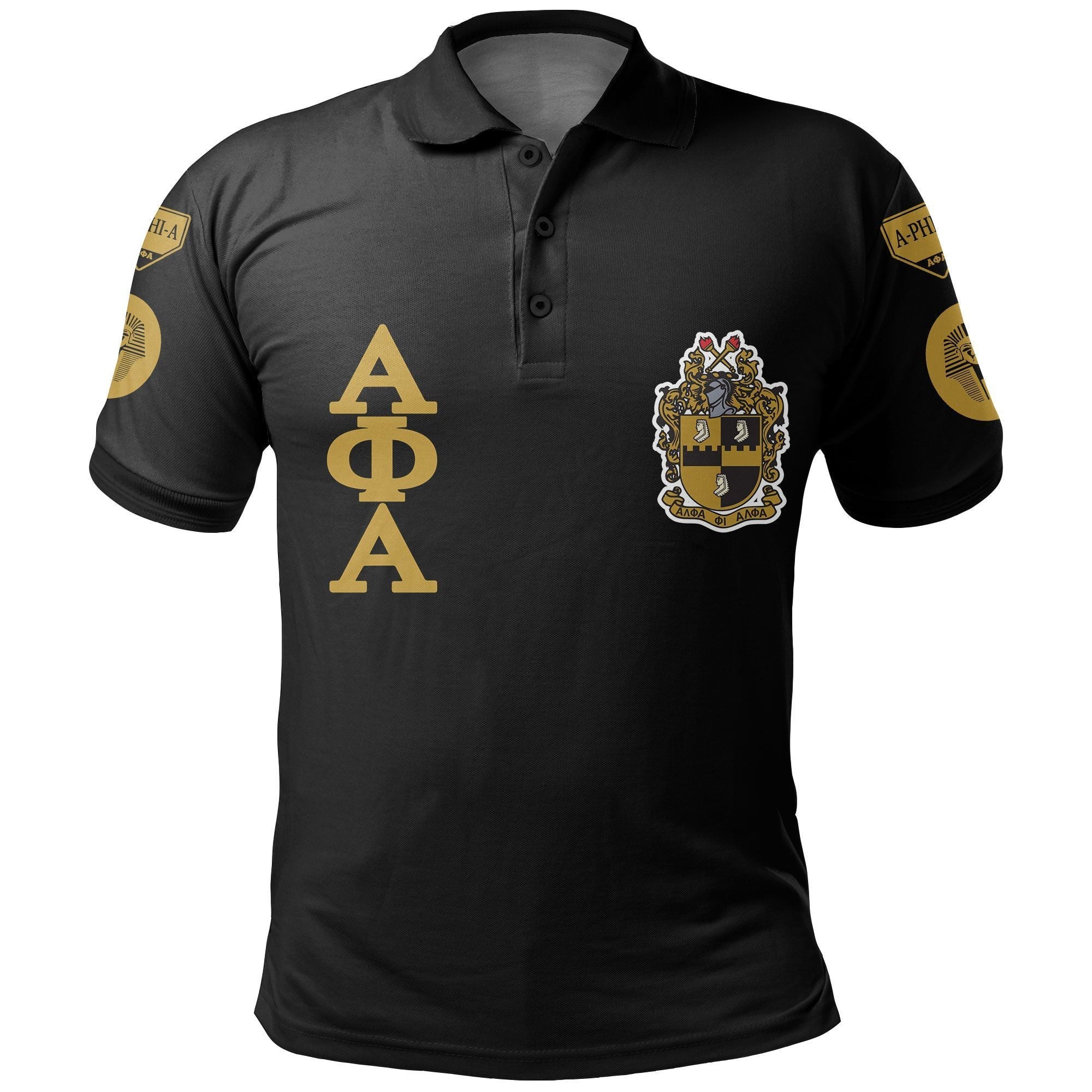 Fraternity Polo Shield Of Alpha Phi Alpha 1906 Polo Shirt Annie