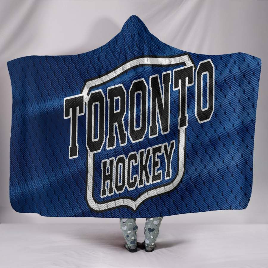 Toronto Maple Leafs Hockey Hoodie Blanket Fitjiva Art Store