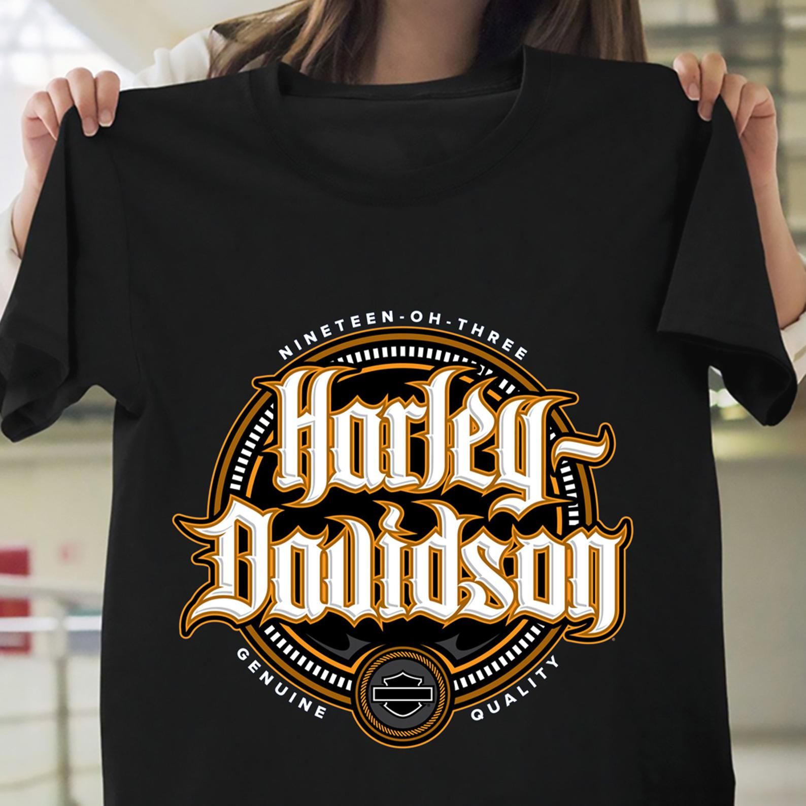 Hot New Oh Three Harleydavidson Tshirt Unisex S5 Motor
