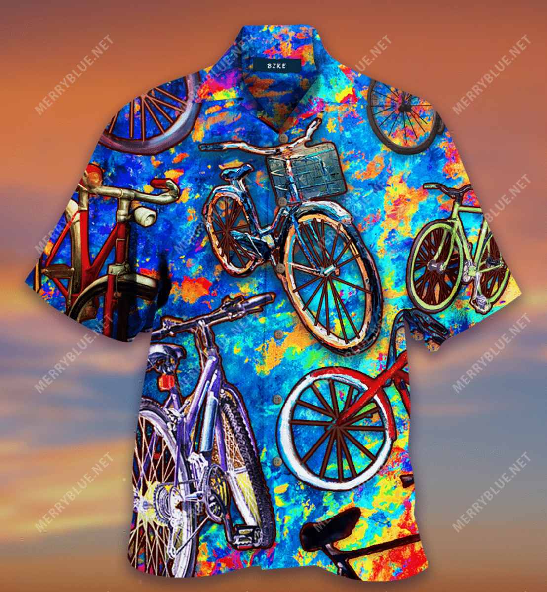 Life Is A Beautiful Ride Bicycle Hawaiian Shirt Pinotee Store