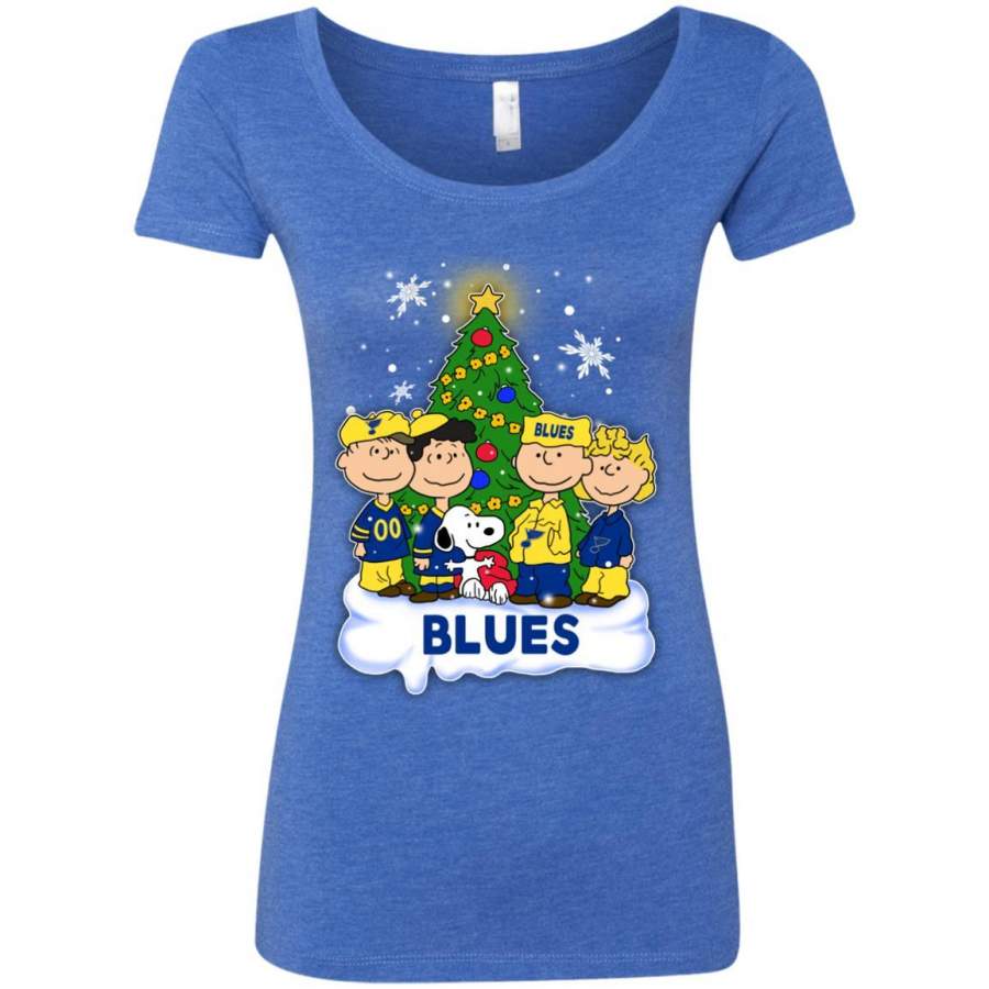 Snoopy The Peanuts St. Louis Blues Christmas T Shirts EmprintsTOP