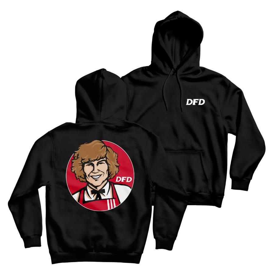 DFD Black Hoodie Chingontees
