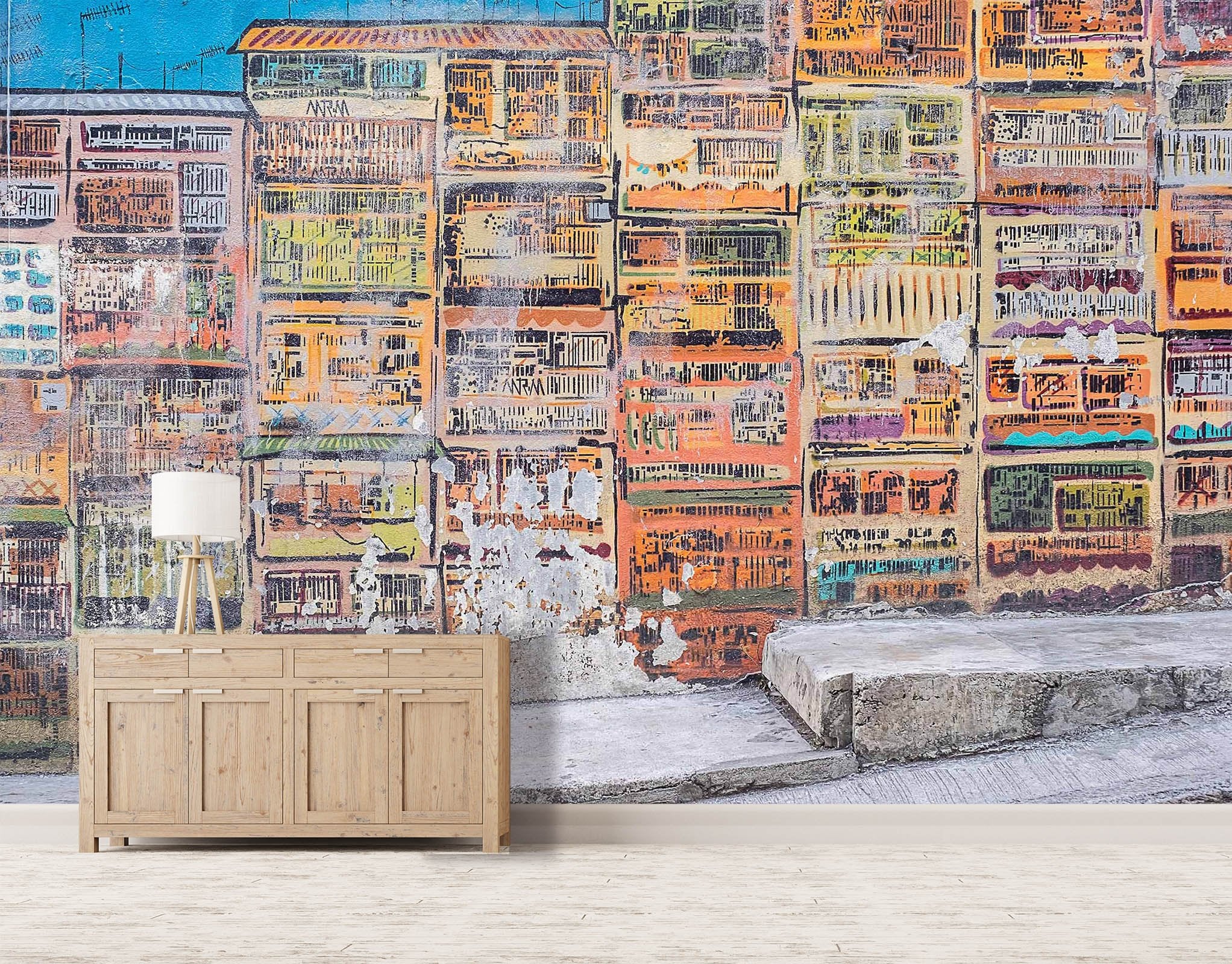 3D Shabby Poster Wall 110 Wall Murals Poster Art Design