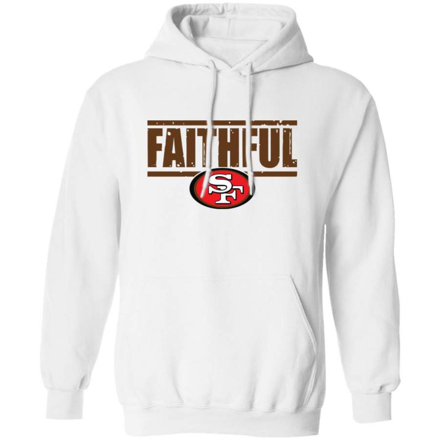 49er faithful sweatshirt 49ers faithful hoodie Hooded Sweatshirt white