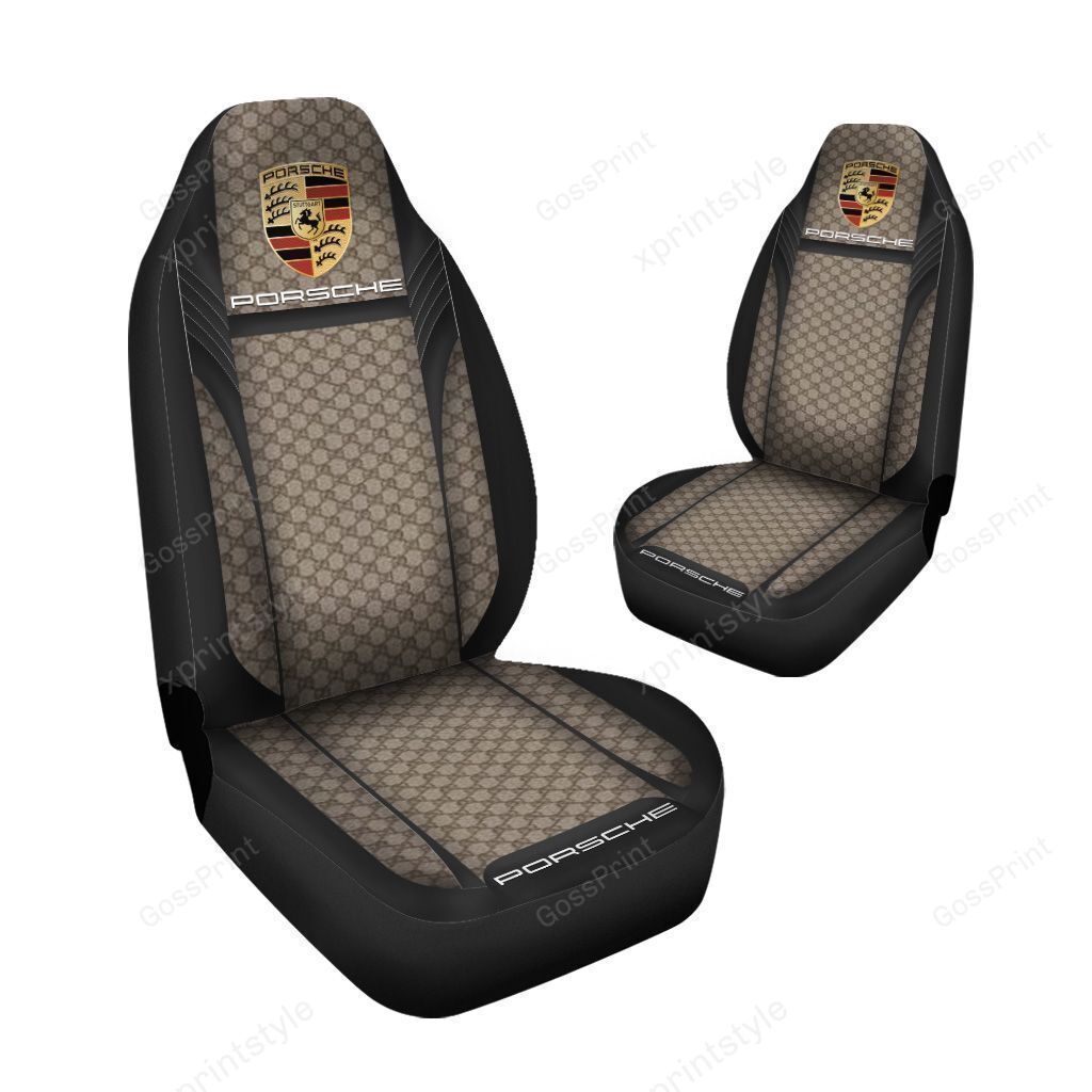 Limited Edition Porsche Car Seat Cover ( Set Of 2 ) Ver 16 Dc