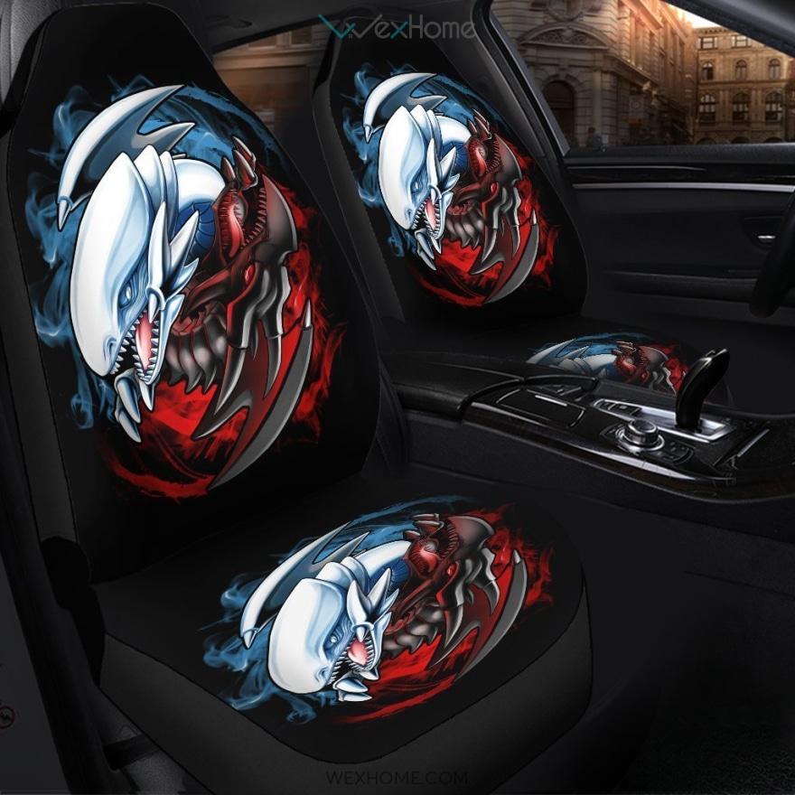 Yugioh Dragons Anime Car Seat Covers Pinkato Store