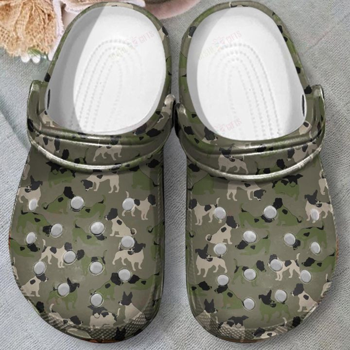 Boxer Dog Camo Crocss Classic Clogs Shoes For Men Women Kids Lesbiplanting