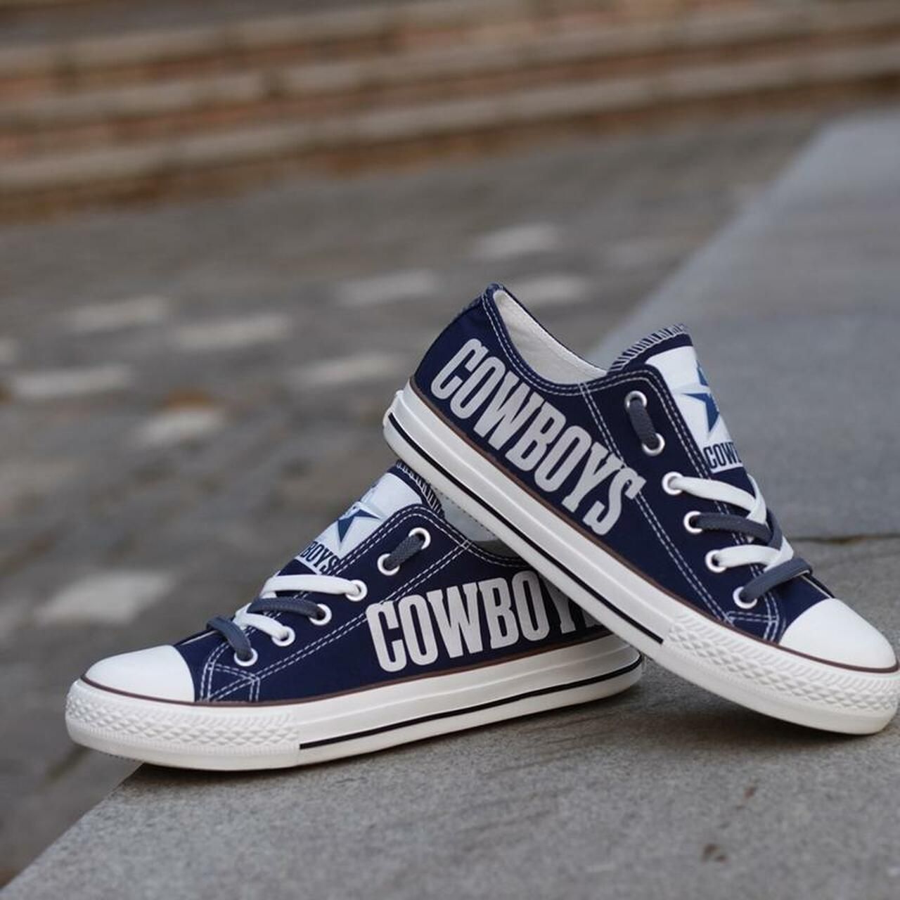 Dallas Cowboys Low Top, Cowboys Running Shoes, Tennis Shoes Shoes15155