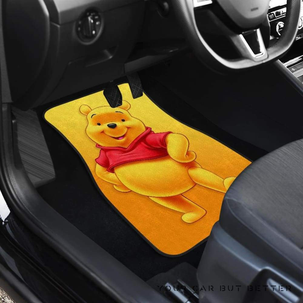 Pooh Car Floor Mats 4 Personalized Car Seat Floor Mat Custom Print