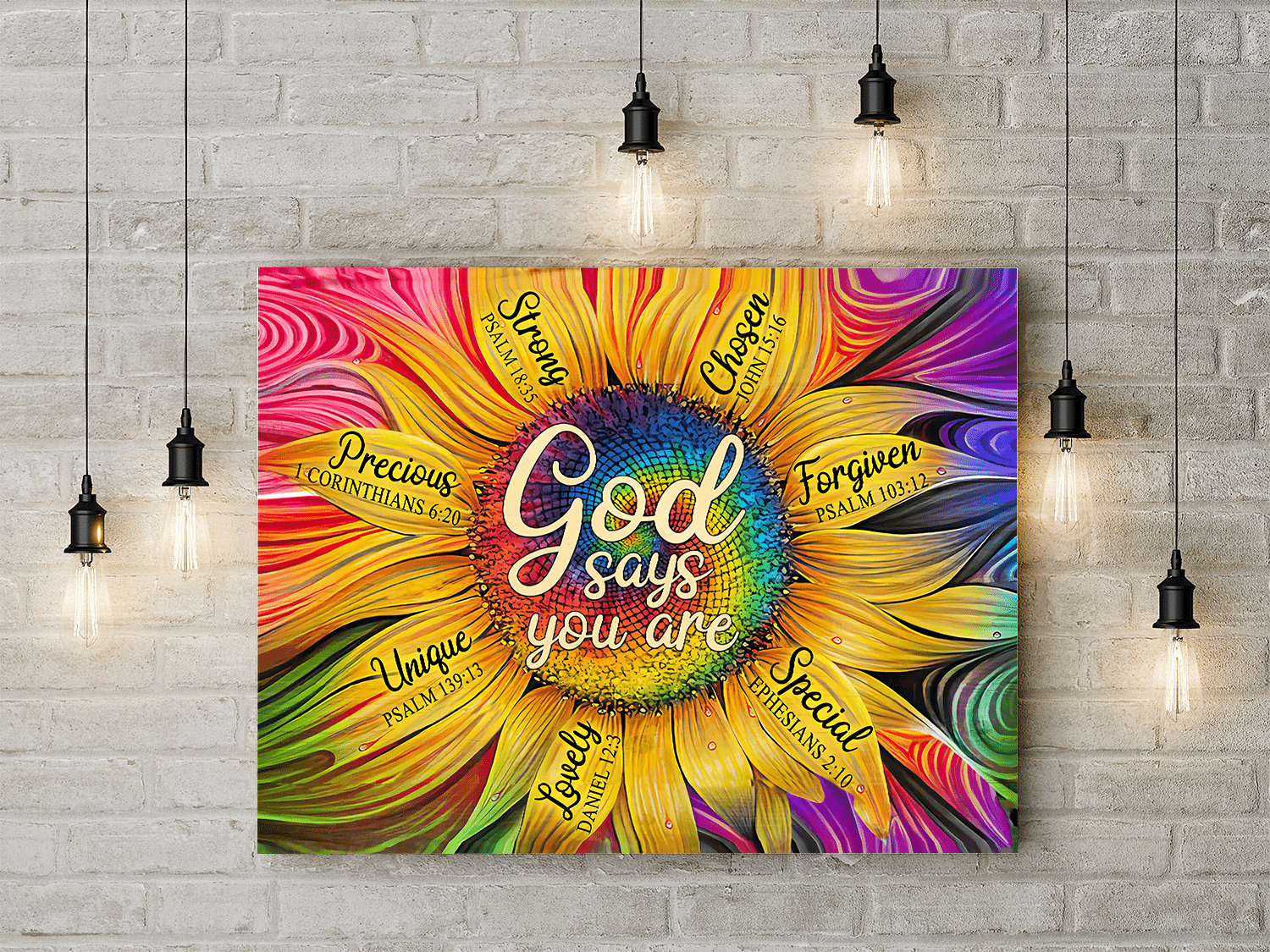 JesusDaisy God Say You Are Poster Horizontal DA20052102 Poster Art